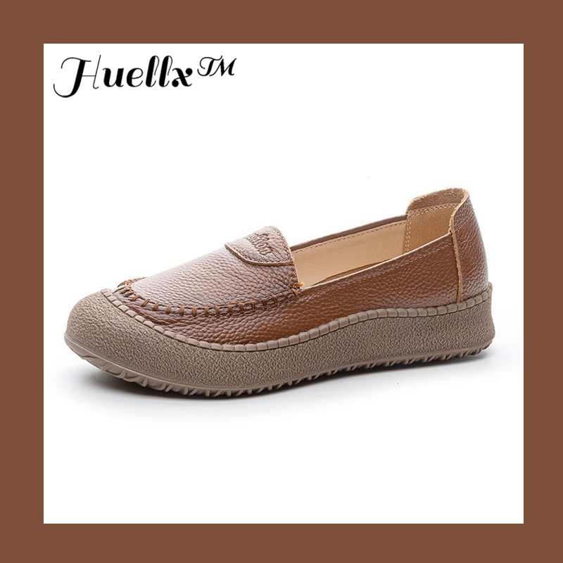 Schoenen met zachte zolen gemaakt van 100% echt rundleer.