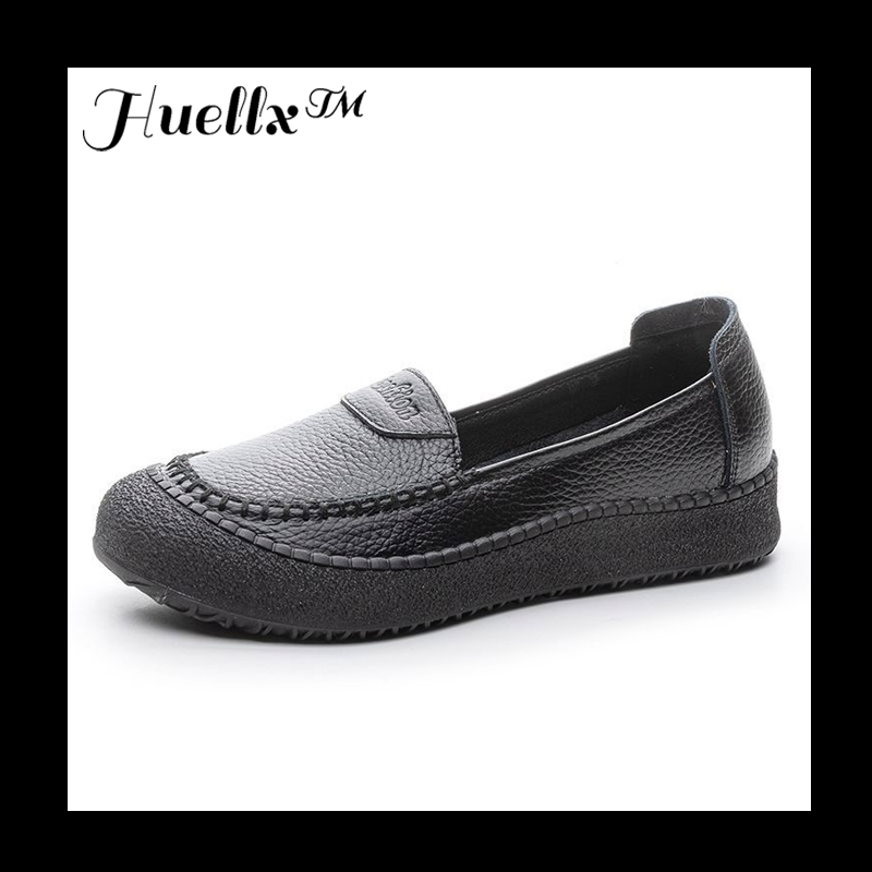 Schoenen met zachte zolen gemaakt van 100% echt rundleer.